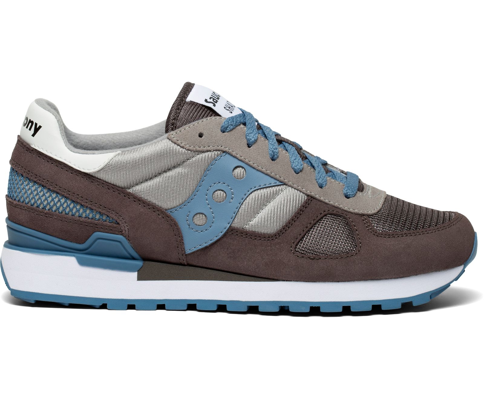 Saucony Shadow Men\'s Originals Grey / Blue | Canada 421TCEV